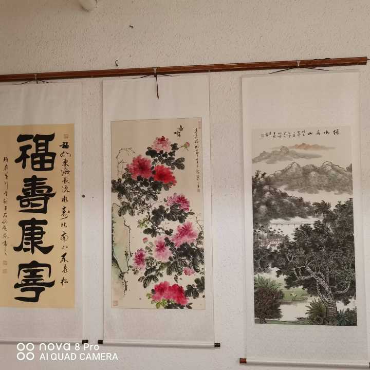 王月喜张海军等在三亚君和君泰美术馆参加活动