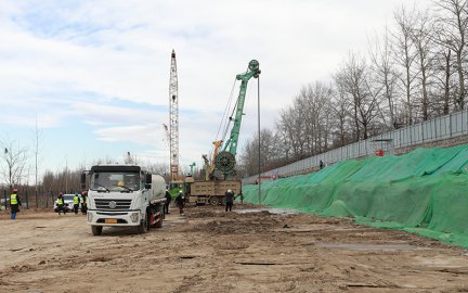 持续优化施工工艺 永定河北京段灾后恢复