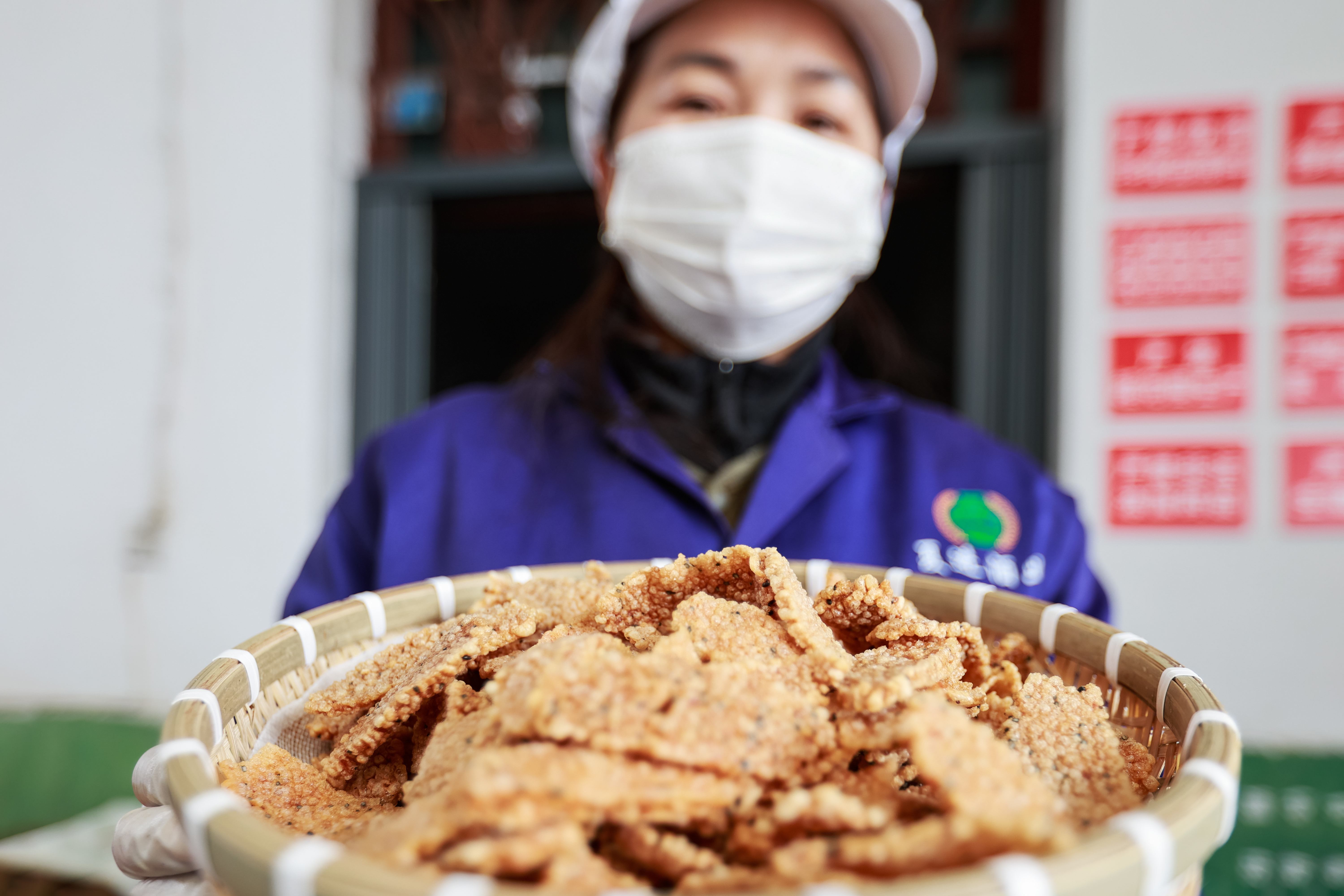 酥脆可口的山芋糖