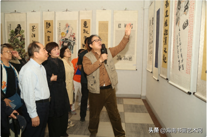 笔耕金陵、墨舞三亚——2025沈文惠迎春书画展在三亚盛大开展