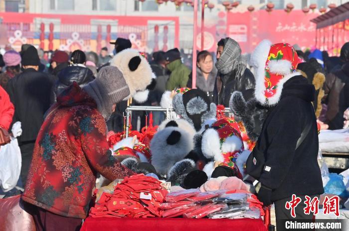 （新春见闻）吉林长春：乡村百年大集年味儿浓