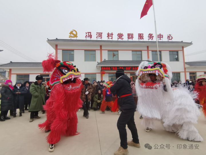 陇西县通安驿镇冯河村：金蛇吐信乘风来 喜迎元宵度佳节