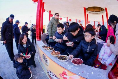 北京怀柔区琉璃庙镇第十六届“敛巧饭”